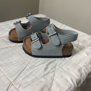 Lucky Brand Light Blue Sandals Small Children’s size 18-24 months